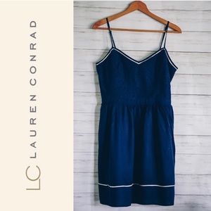 LC Lined Summed Slip Dress